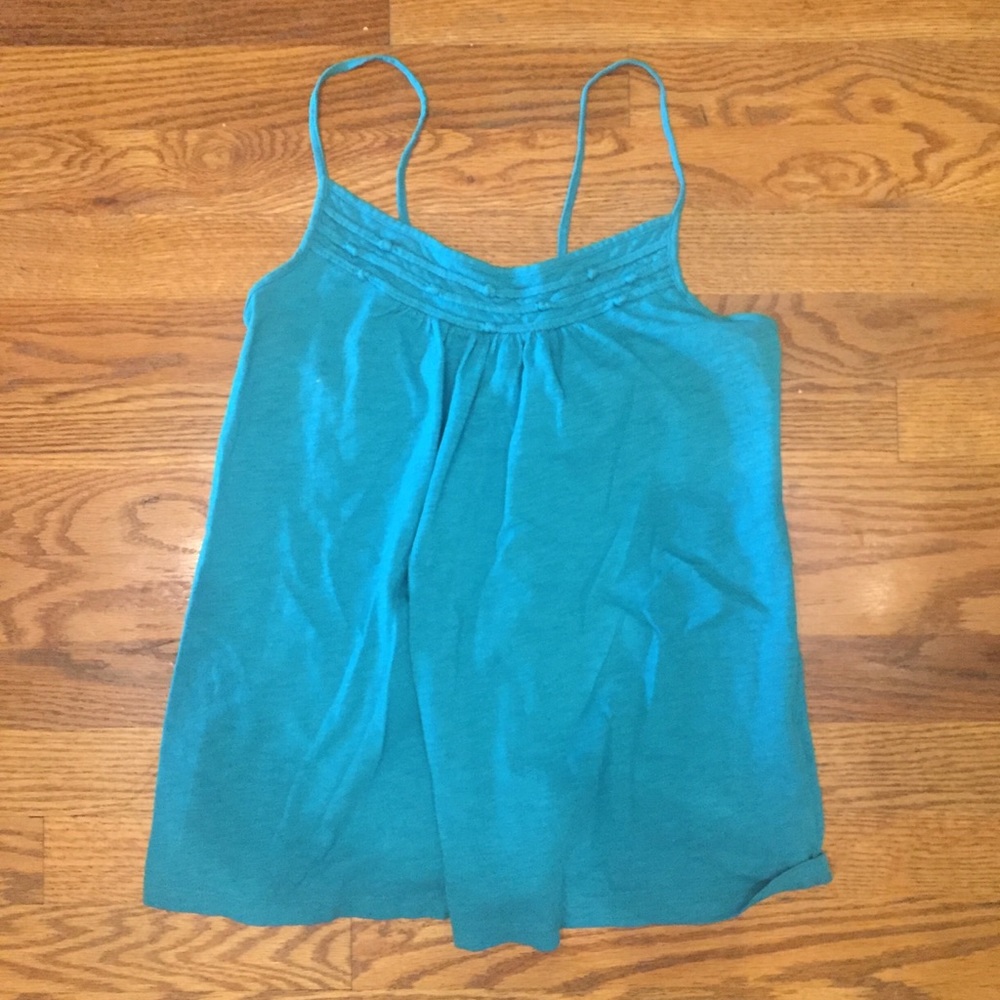 JCREW blue tank top